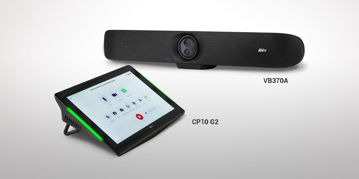 VB370A Video Bar & Touch Panel Solution for Zoom | AVer Europe